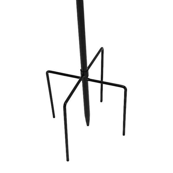 Shepherd's Hooks, 2-pakks Shepherd Hook laget av metall for utendørs fuglematerhengere, solcellelamper