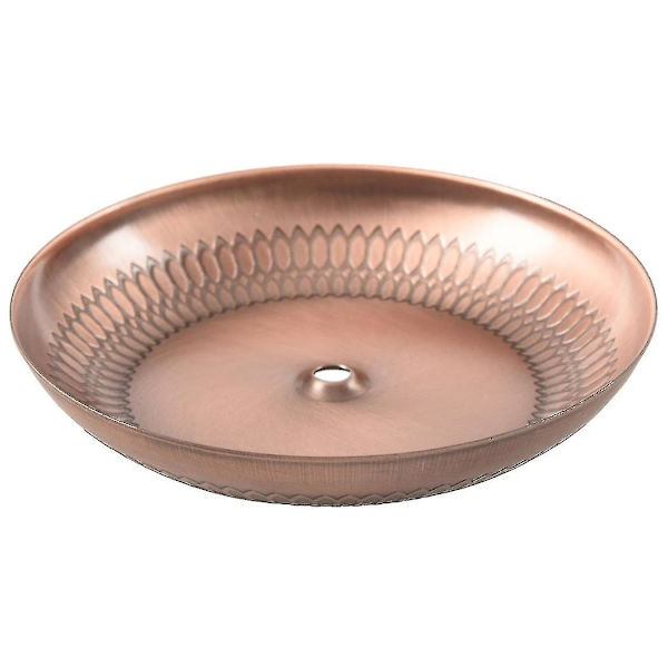 Metal Træ Smykker Stativ Display Rack Øreringe Halskæde Ring Holder Organizer Farve: Rød Kobber