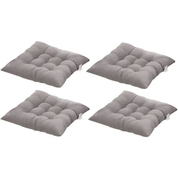 Stolputer - TANDE - 40x40 cm - Polyester - 6 stk - Interiørkomfort