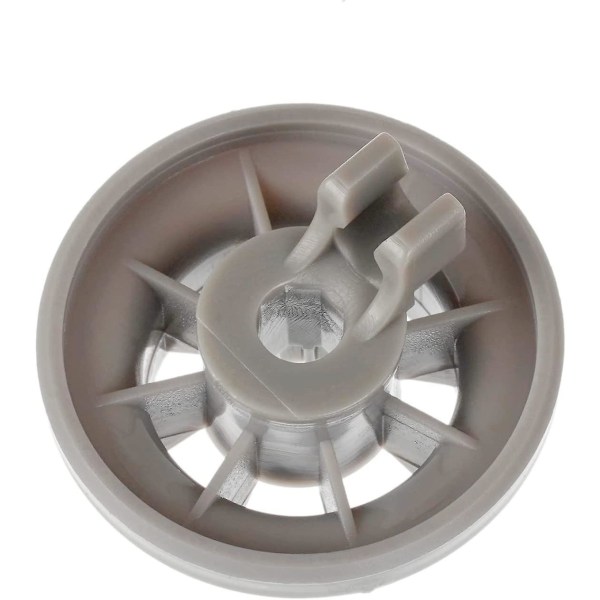 165314 Diskmaskinshjul för nedre korg, nedre korg för diskmaskin kompatibel med Bosch diskmaskin (paket med 8 delar)