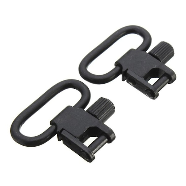 2 stk. Shortgun Quick Detach 1 tomme Sling Swivel Remspænde Sæt