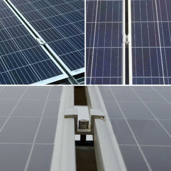 Solar Monteringsbrakett Mid Clamp Brakett For Rv Båt Takinnrammet