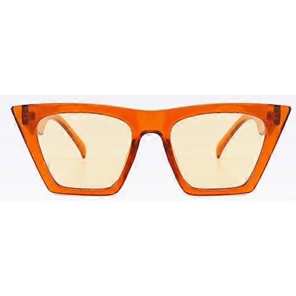 Retro Firkantede Cat Eye Solbriller Dame Mode Cat Eye Solbriller