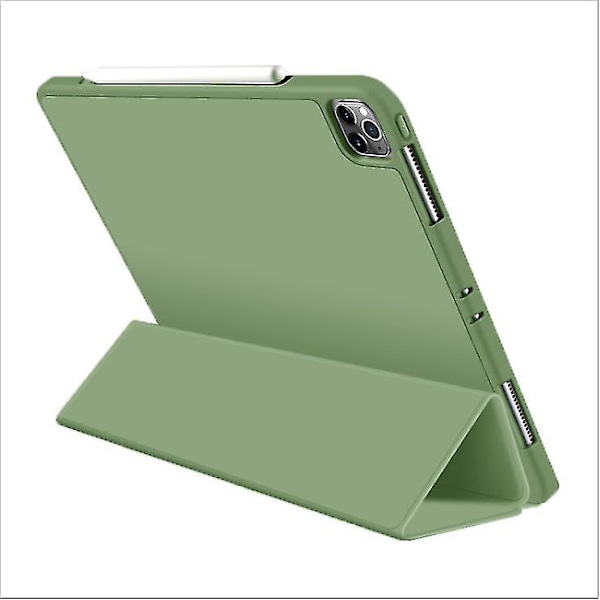 Beskyttende etui for iPad Pro 12,9 tommer med pennholder GREEN