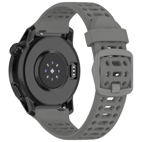 COROS Klokke Silikon Tofarget Rem Grå 20 mm Grå 20 mm Grey 20 mm