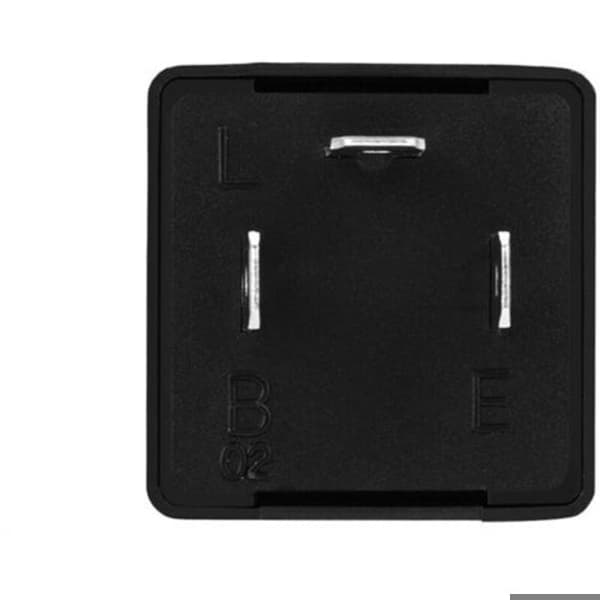 Justerbart LED-blinkrelä - LUSKYKA® - 12V - 3-stift - Kompatibelt med standard- och LED-lampor