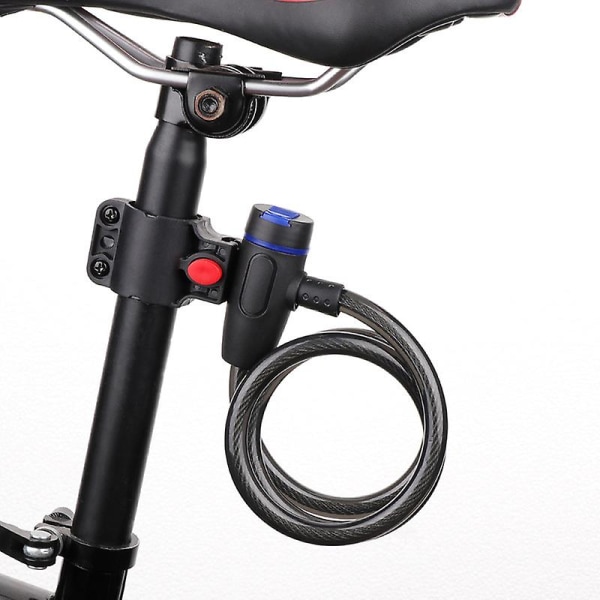 Polkupyörän lukko Maastopyörän varkaudenestolukko Teräskaapelilukko Sähköauton lukko Polkupyörän varkaudenestolukko