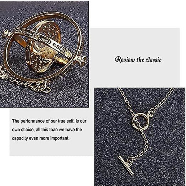 Harry Potter Hermione's Time Turner Halskæde Smykker Til Kvinder Piger