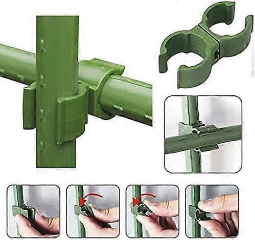 20 stk. justerbare espalierforbindere til klatreplanter 11 mm