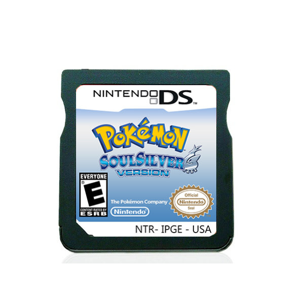 11 modeller Classics Game DS Cartridge Console Card - SOUL SILVER