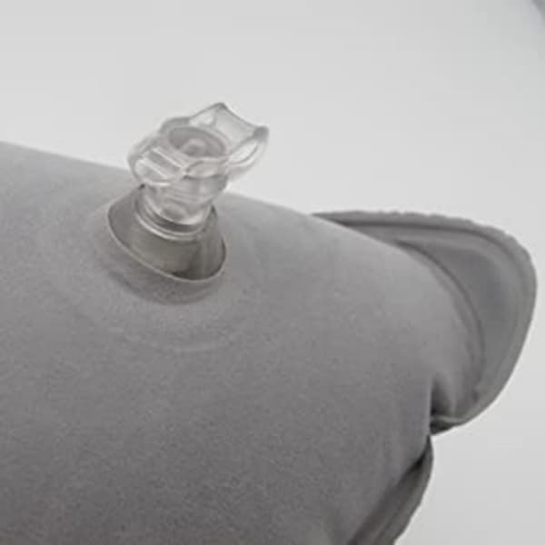 Puhallettava tyyny pehmo/PVC - Harmaa