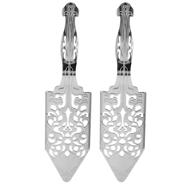 2 stk. Absint Skeer, Rustfrit Stål Absint Cocktailske Skeer Sæt Gothic Absint Springvand