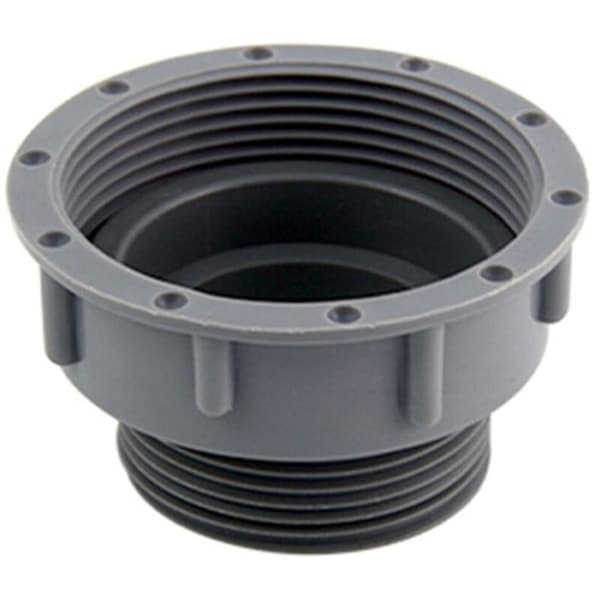 Avløpsslangeadapter (58 mm til 46 mm) – Hun-til-hann gjenget vaskekobling