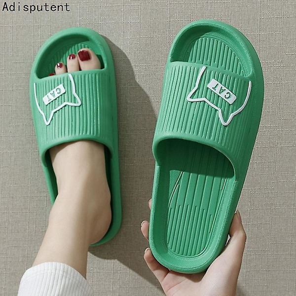 Badtofflor Herr Flipflops Dam Nya Mjuka Eva Tjock Sula Tofflor Sommarsandaler Par Tofflor Hemma Halkfria Badrumsskor A-4 40-41