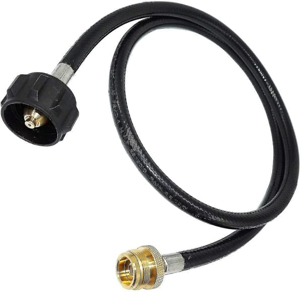Propan Slange Adapter, Forbinder 1lb Grill til 20lb Gastanke, Til Bærbar Grill, Buddy Varmelegeme
