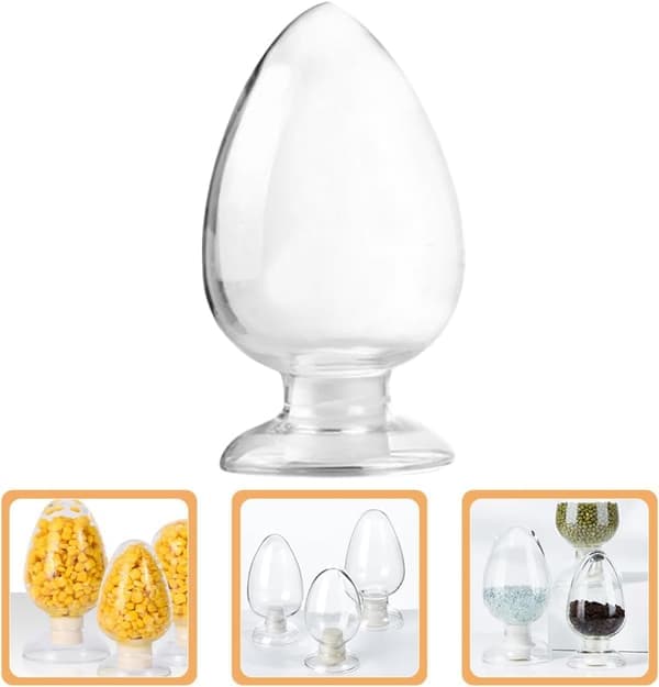 500 ml prøveflaske opbevaringsglasflaske stor kapacitet glas