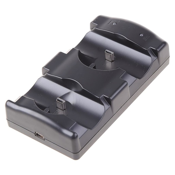 Abs  For Ps3 Dual Controller Charger Fast Charging Dock Station With Light
