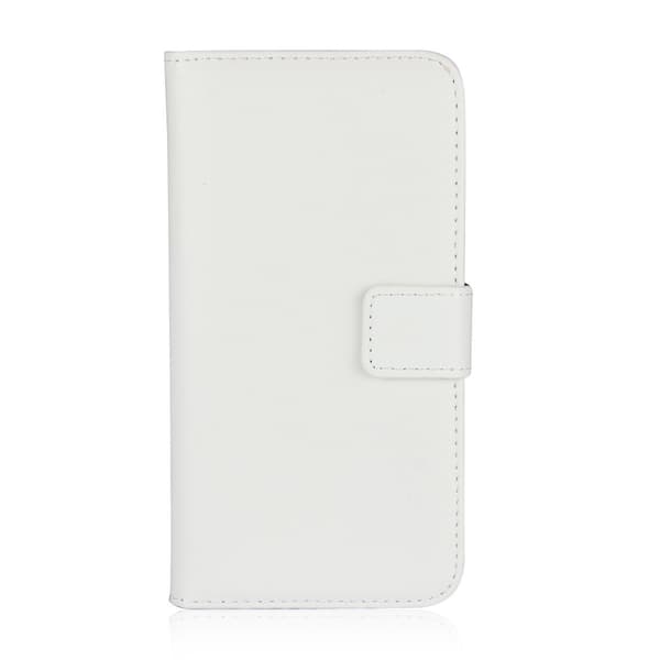 iPhone 7/8/SE (2020/2022) - Ægte Lædercover White Vit