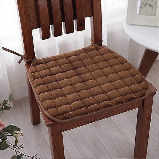 Simpel sædehynde åndbar bindebånd sædehynde til kontor wine red 45*45cm