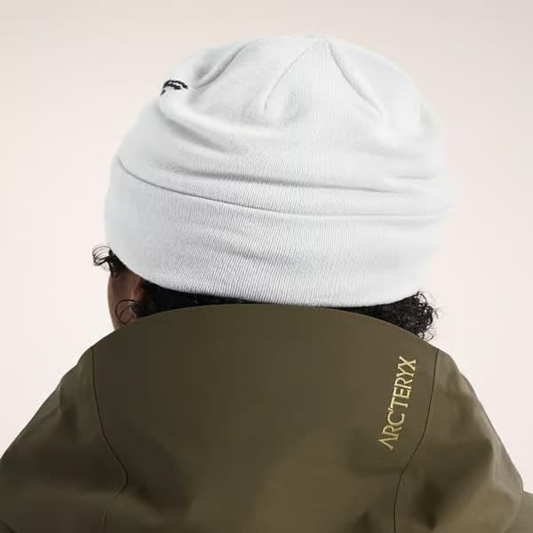 Arc'teryx Bird Word Toque White Void yllemössa Unisex varm vintermössa White