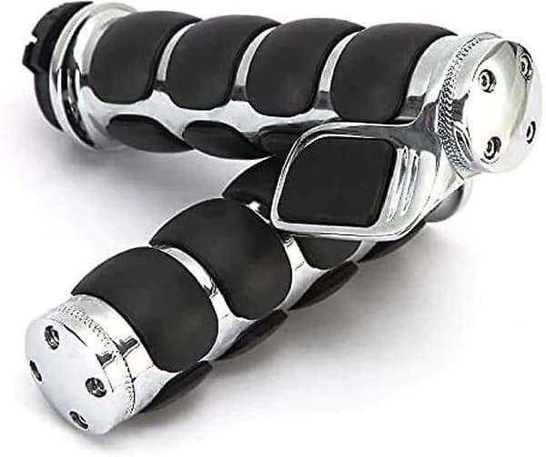 1\" Krom Billet Aluminium Komfortgreb Gasassistent Fartpilot Håndledsstøtte