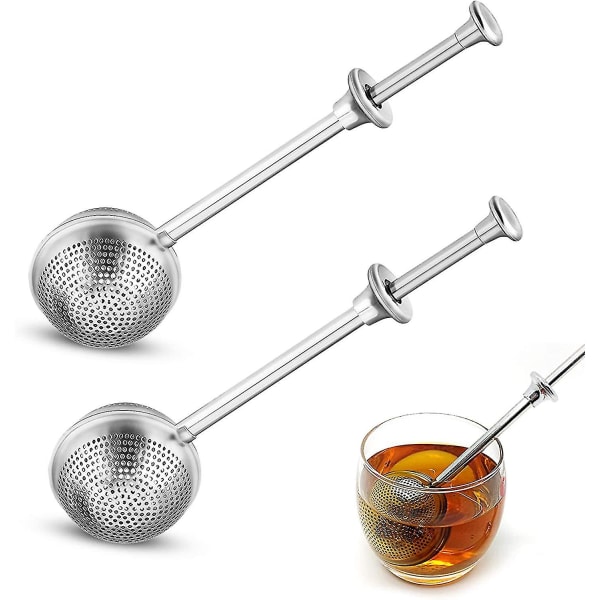 Tea Strainer Fine Stainless Steel, Tea Infuser Fine Strainer, Telescopic, Fine