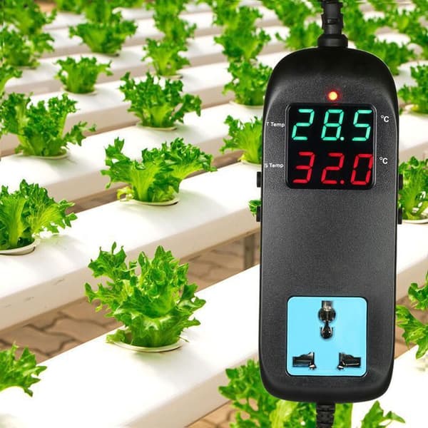 MH-2000 Smart elektronisk termostat med digitalt display og ledningstemperaturvisning