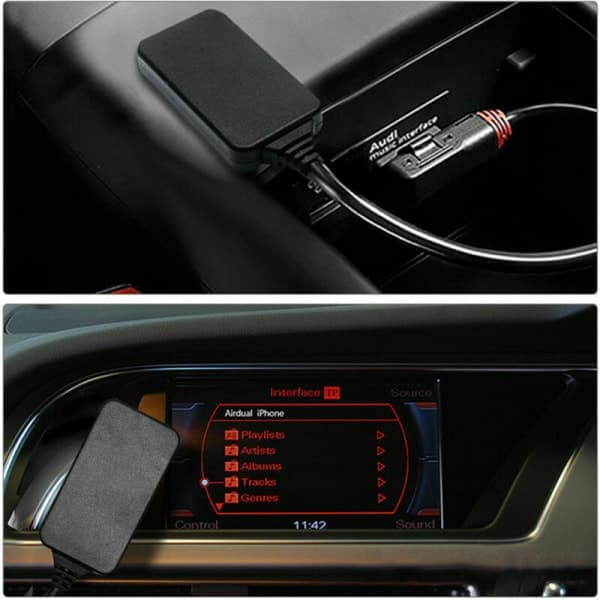 For Audi Volkswagen MMI musikkstrømming Bluetooth iPod Media Interface AMI-kabel
