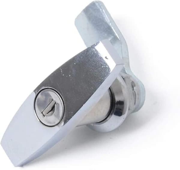 T-Hånds Lås med Nøgle, Aluminium Legering Trailer Dørlås T-Hånds Lås Universal