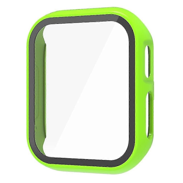 2 kpl Xplora X6 Play -älykellolle Temperoitu Lasinen Näytönsuojakotelo Puskuri-kotelo Lemon green