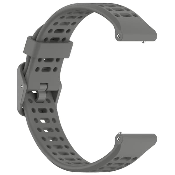 COROS Klokke Silikon Tofarget Rem Grå 20 mm Grå 20 mm Grey 20 mm