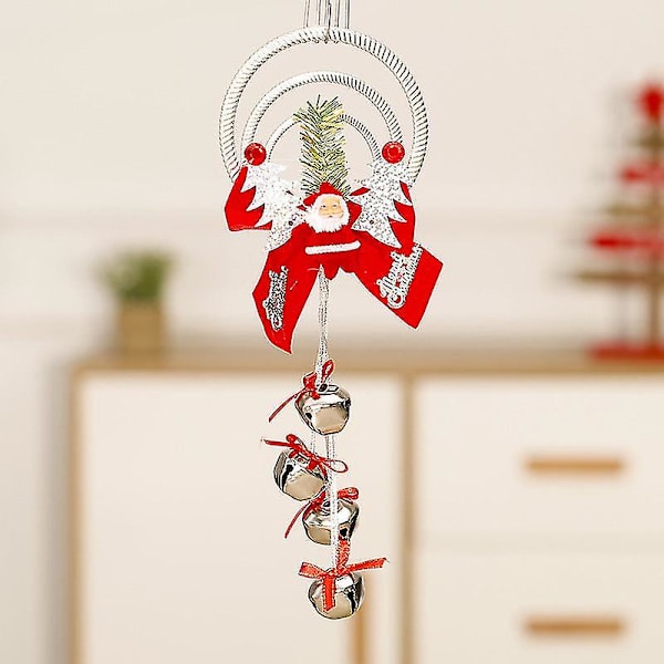 Mes Santa Claus Garland Bow And
