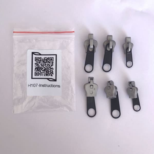 Fix A Zipper Reparationssæt / Lynlåstrækker 6-pak