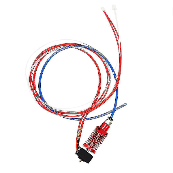 1 sæt 24V Samlet Extruder Hotend Kit Dys Aluminium Varmeblok Til Cr-10s Pro