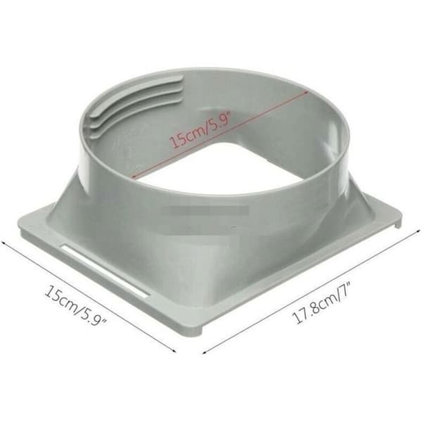 Bærbar aircondition udstødningsslange adapterstik, 5,9 tommer diameter, LIAIKI.