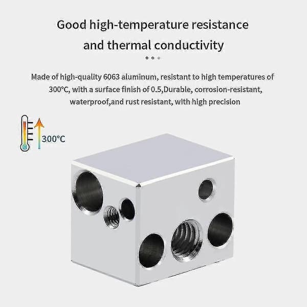 Professionelt Hotend Kit Til Neptune 4/4pro 3D Printer Bimetalisk Rør Varmeblok Set A