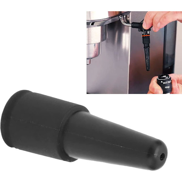 För Delonghi Ångkaffebryggare Munstycke Kaffetillverkare Mjölkskummunstycke, Kaffebryggare Munstycke 1 Hål Silikon Mjölkskummunstycke Ersättning