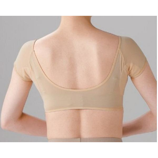 Underarm Sweat Vest, Åndbar Underarm Sweat Shield, Vaskbar Underarm Sweat Shield, Kvindernes Kortærmet 1 Stykke