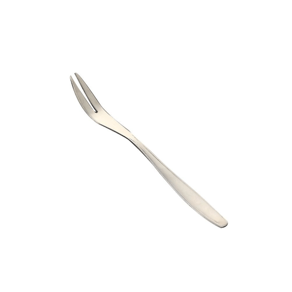 Snigelfat i rostfritt stål Escargot set 6 fack snigelfat med tång och gaffel