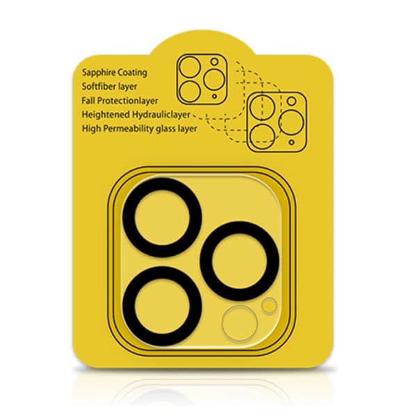 3-pakning kamerabeskyttelse herdet glass iPhone 15 Pro Max