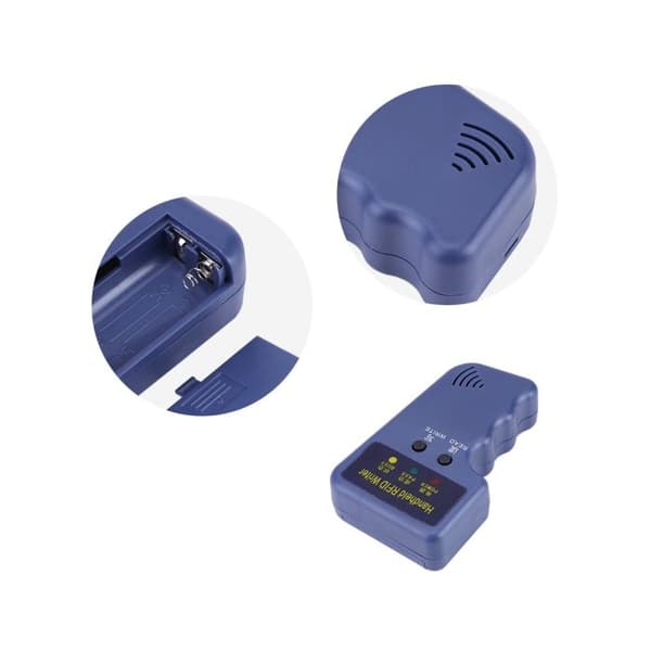 Bærbar 125 kHz RFID-printer/kopimaskine/læser/duplikator med 10 ID-etiketter