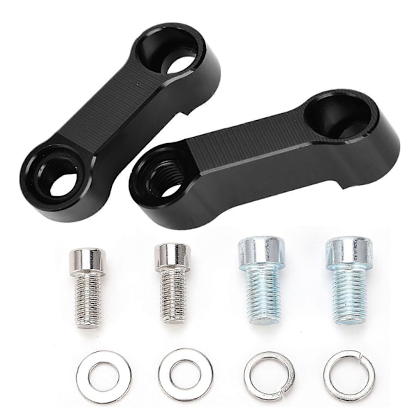 10mm 8mm Motorcykel Bakspejlsadapter Sæt Stigning Montering Forlænger