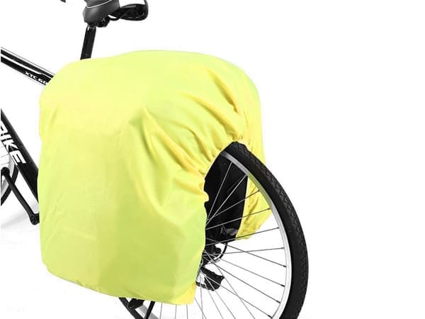 Cykel taske med 7 rum og regnslag – 60L