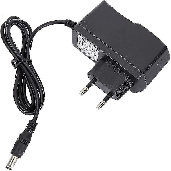 Tangentbord Piano Strömadapter, Universell 9v Ac/dc Strömadapter För Digitalt Tangentbord E-piano Klavir Tangentbord Musikinstrument, 100-240v (eu-kontakt)