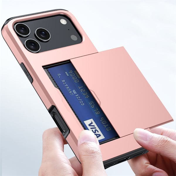 iPhone 17 Pro mobildeksel med kortholder.
