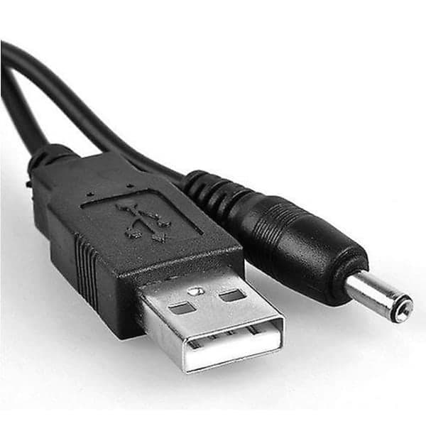USB-latauskaapeli Seago sähköhammasharjaan SG-958 DC-kaapeli musta