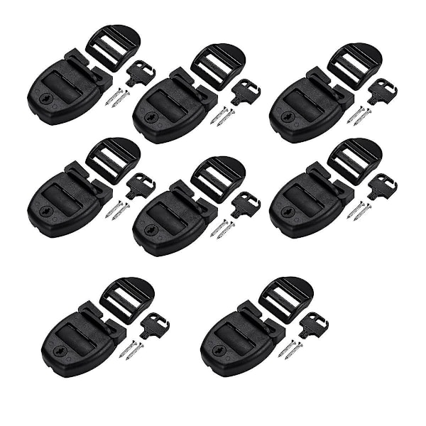 8 set spa badkar lock reparationssats spa lock slot ersättning lås klämma lås