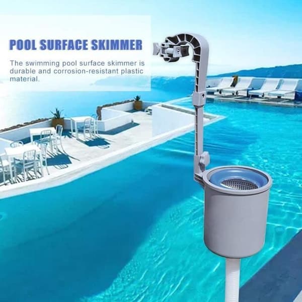 Deluxe poolskimmer – Väggmonterad automatisk poolskimmer