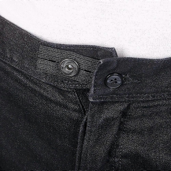 1/5 stk. Knapp Midjeforlenger Bukser Midjeutvider Elastisk Midjebånd Skjørt Jeans Knappforlenger Brown 1PC