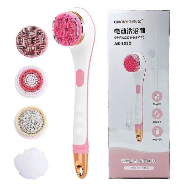 4 stykker Face Wash Brush Cleanser Erstatning Kompatibel med Clarisonic børstehoved Clarisonic Mia2/fit/aria/smart